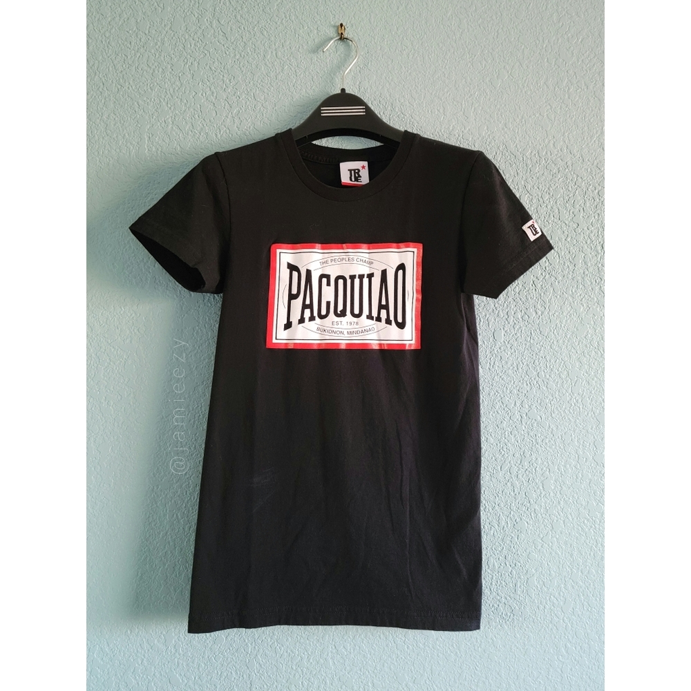 True | Pacquiao Graphic Short Sleeve Tee